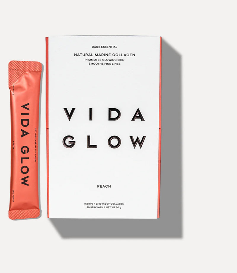 VIDA GLOW NATURAL MARINE COLLAGEN PEACH