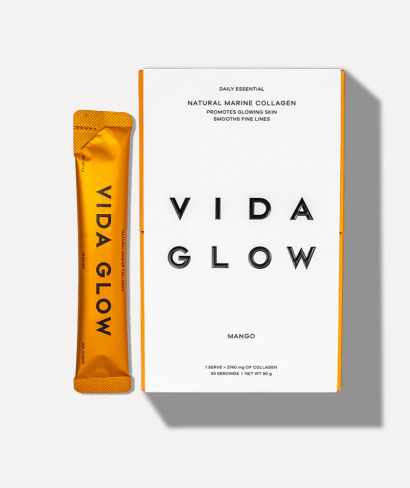 VIDA GLOW NATURAL MARINE COLLAGEN MANGO