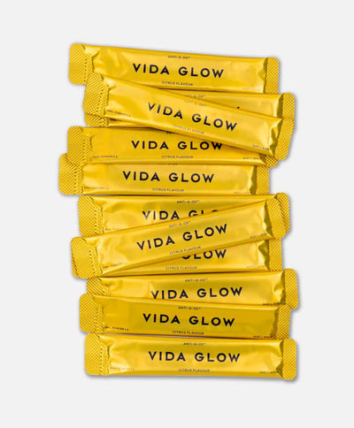 VIDA GLOW DAILY ESSENTIAL ANTI-G-OX CITRUS FLAVOUR SACHETS