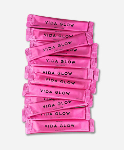 VIDA GLOW DAILY ESSENTIAL ANTI-G-OX BERRY FLAVOUR SACHETS