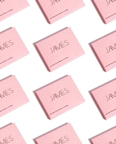 JAMES COSMETICS 24K ROSE GOLD HYDRATE EYE MASK