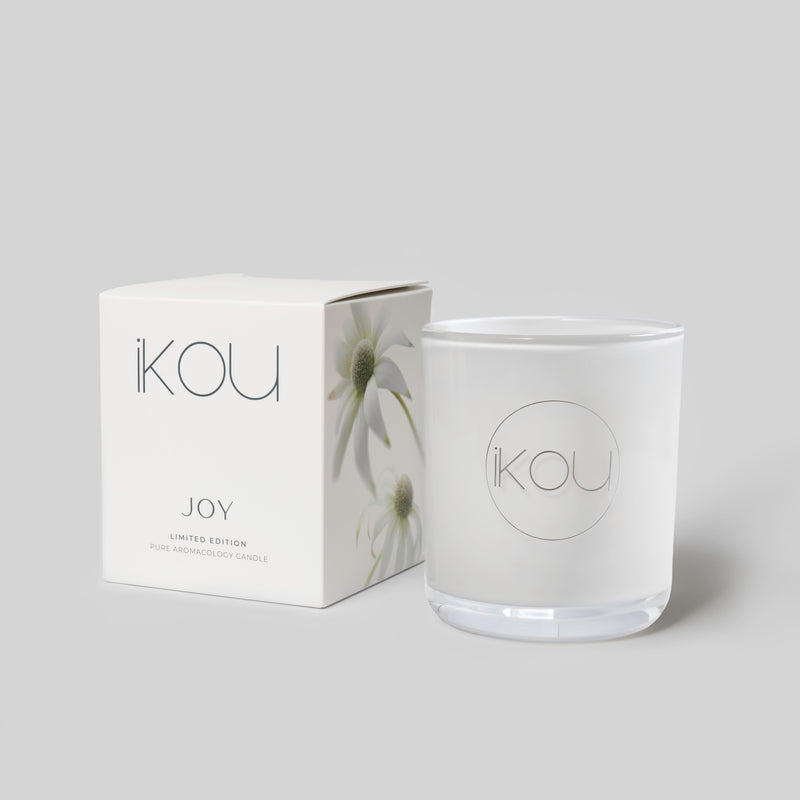 IKOU ECO-LUXURY CANDLE GLASS - JOY LIMITED EDITION