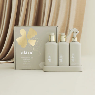 AL.IVE BODY GOLD EDITION KITCHEN TRIO