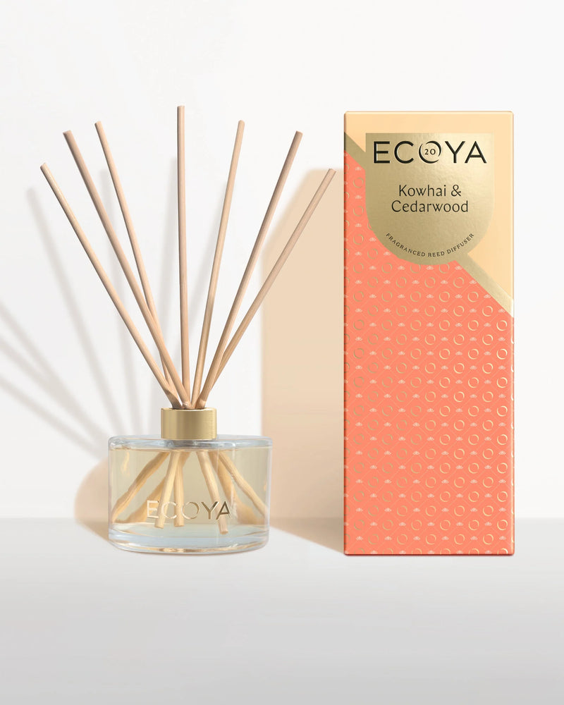 ECOYA KOWHAI & CEDARWOOD REED DIFFUSER