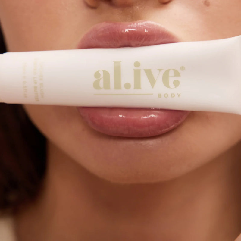 AL.IVE BODY TINTED LIP BUTTER - LYCHEE BLUSH