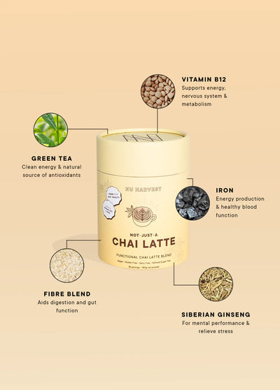 NAKED HARVEST CHAI LATTE 180G