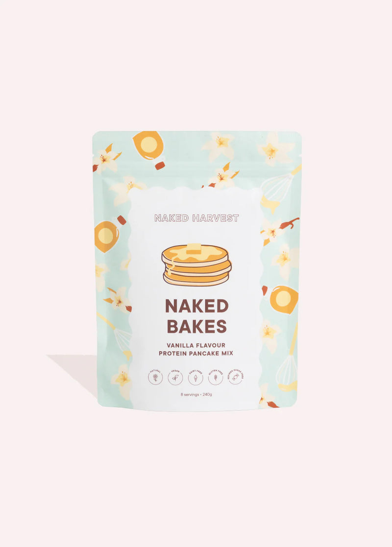 NAKED HARVEST NAKED BAKES VANILLA PROTEIN PANCAKE MIX 240G