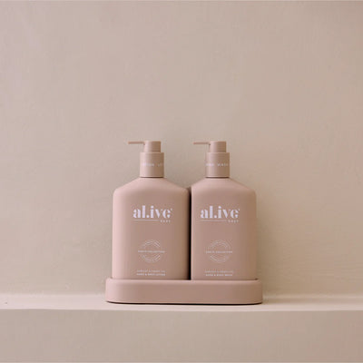 AL.IVE BODY WASH & LOTION APRICOT & SWEET FIG