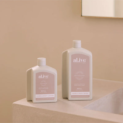AL.IVE BODY HAND & BODY LOTION REFILL APRICOT & SWEET FIG