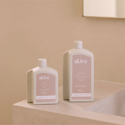 AL.IVE BODY HAND & BODY WASH REFILL APRICOT & SWEET FIG