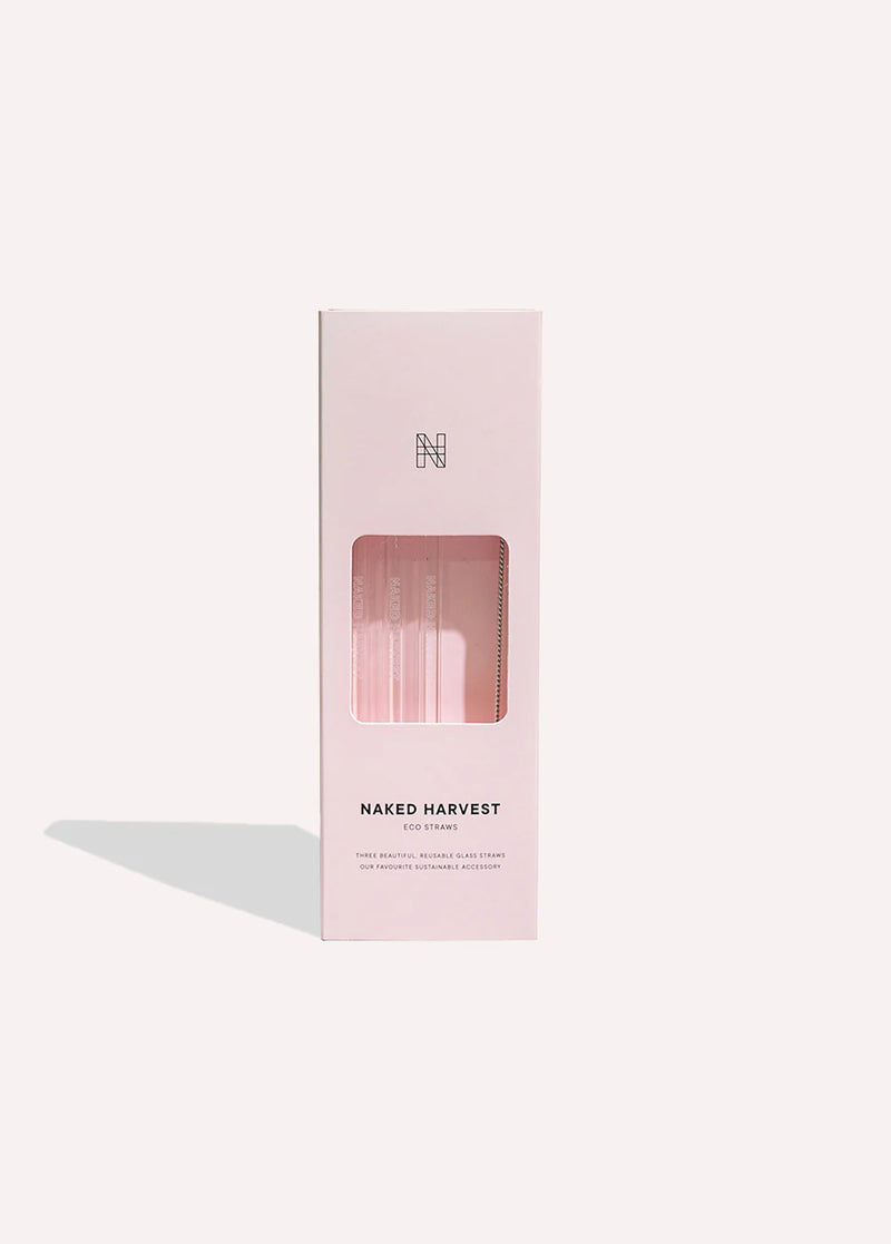 NAKED HARVEST GLASS ECO SIPPERS