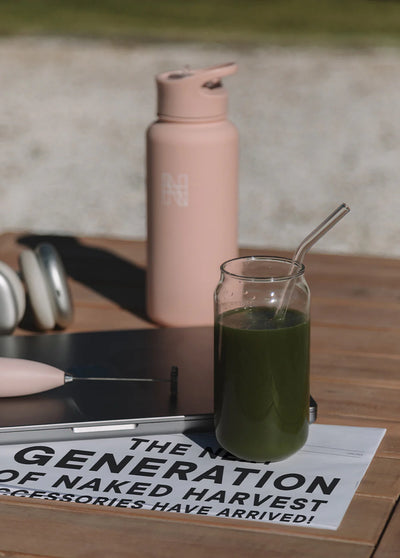 NAKED HARVEST GLASS ECO SIPPERS