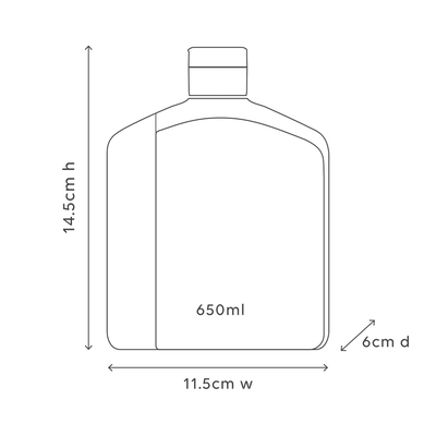 AL.IVE BODY 650ML LOTION REFILL MANGO & LYCHEE