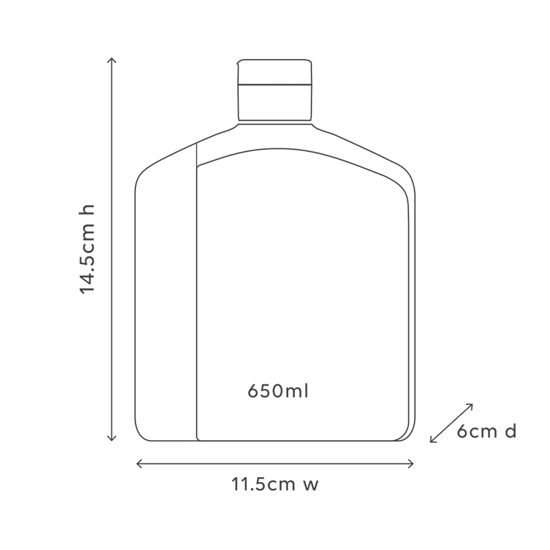 AL.IVE BODY 650ML LOTION REFILL MANGO & LYCHEE