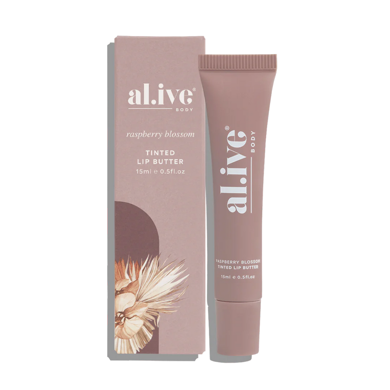 AL.IVE BODY TINTED LIP BUTTER - RASPBERRY BLOSSOM