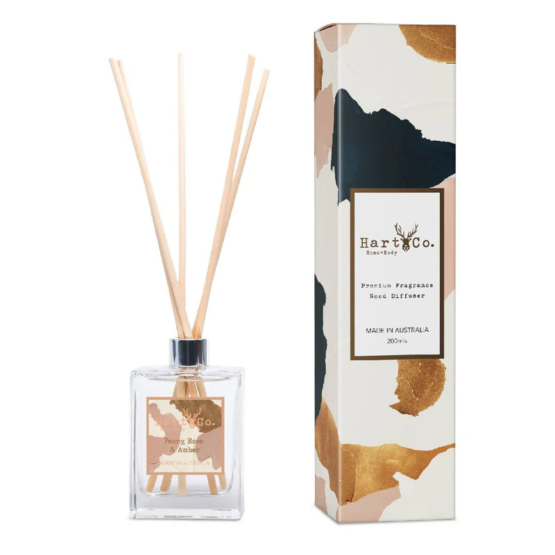 HART CO DIFFUSER PEONY ROSE & AMBER