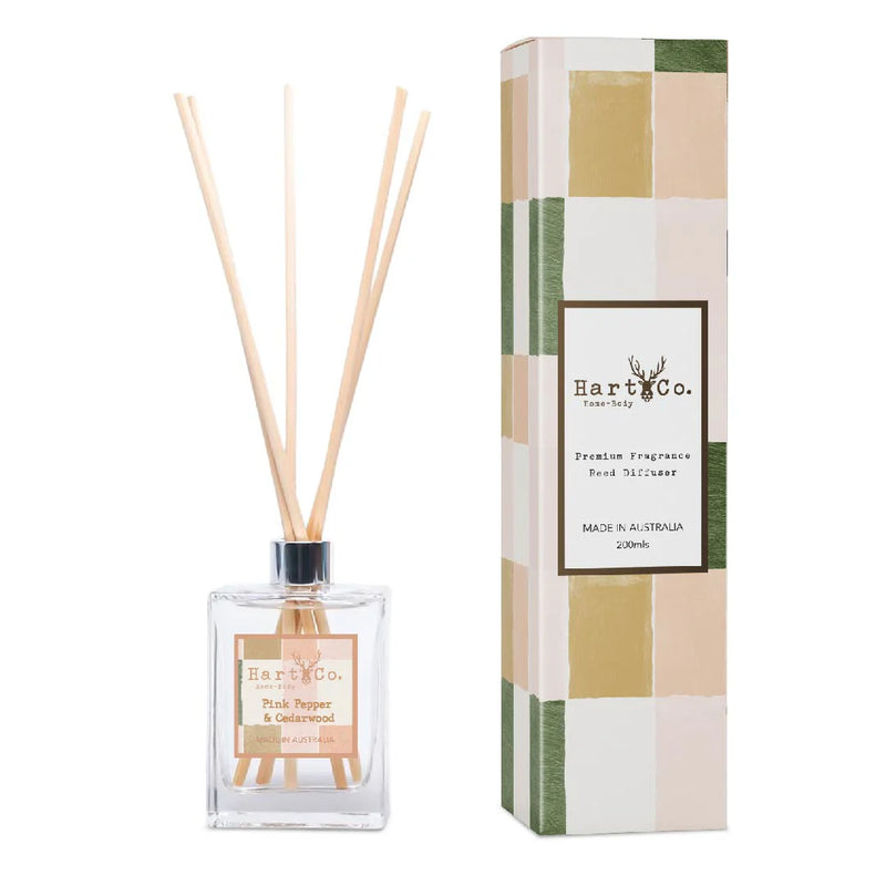 HART CO DIFFUSER PINK PEPPER & CEDARWOOD