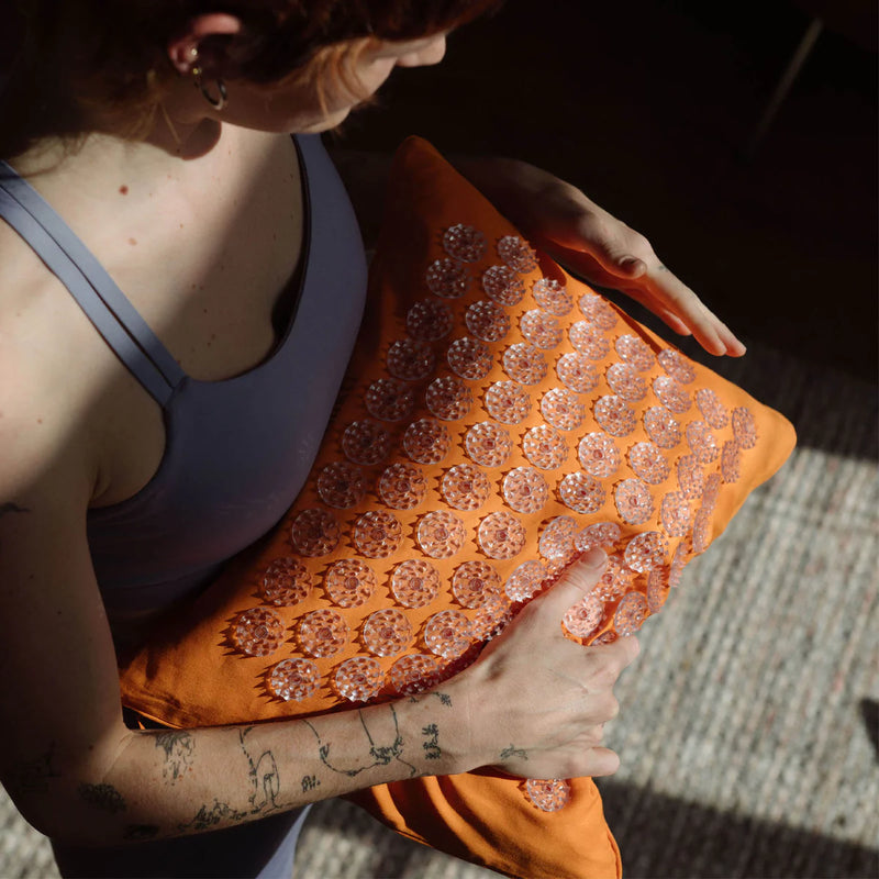 SHAKTI PREMIUM ACUPRESSURE PILLOW ORANGE