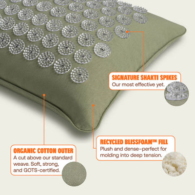 SHAKTI PREMIUM ACUPRESSURE PILLOW TULSI