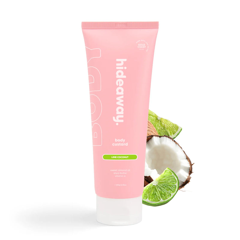HIDEAWAY BODY CUSTARD LIME COCONUT
