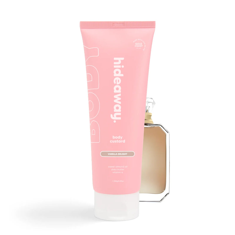 HIDEAWAY BODY CUSTARD VANILLA DELIGHT