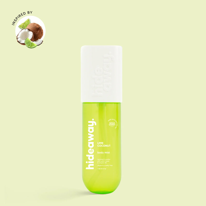 HIDEAWAY BODY MIST LIME COCONUT
