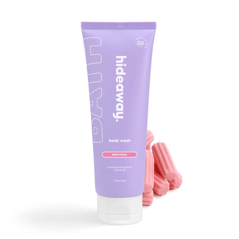 HIDEAWAY BODY WASH MUSK STICKS