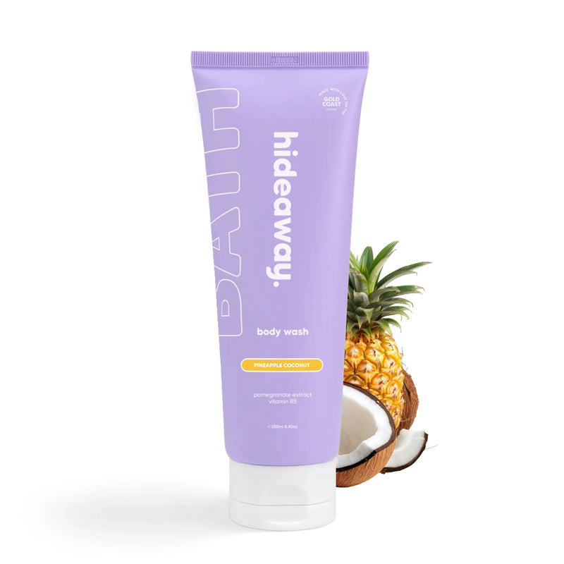 HIDEAWAY BODY WASH PINEAPPLE COCONUT