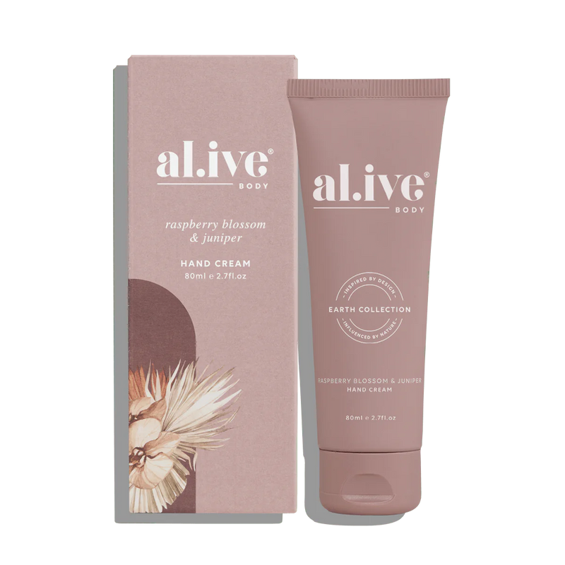 AL.IVE BODY RASPBERRY BLOSSOM & JUNIPER HAND CREAM