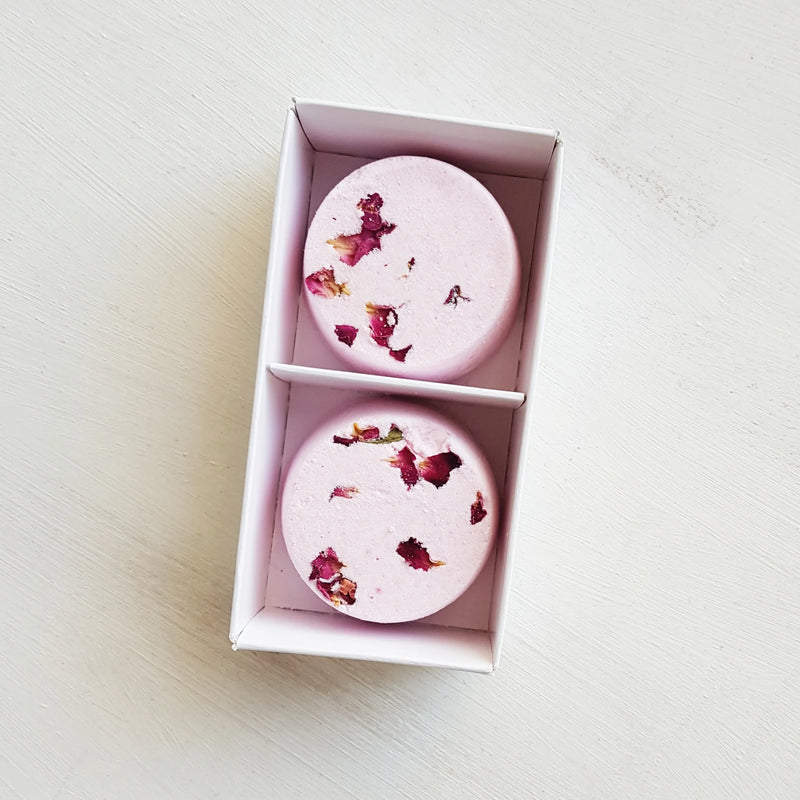 YARRA VALLEY BATH & BODY SHOWER STEAMERS TWIN BOX ROSE