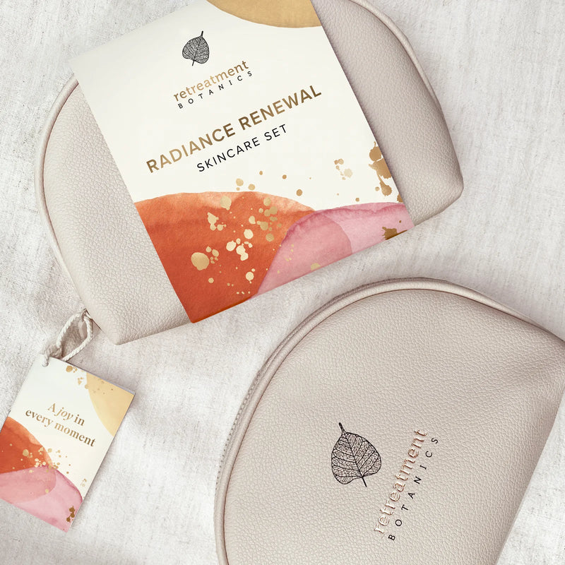 RETREATMENT BOTANICS RADIANCE RENEWAL SKINCARE SET