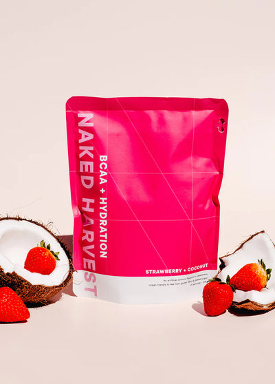 NAKED HARVEST BCAA + HYDRATION STRAWBERRY + COCONUT 375G