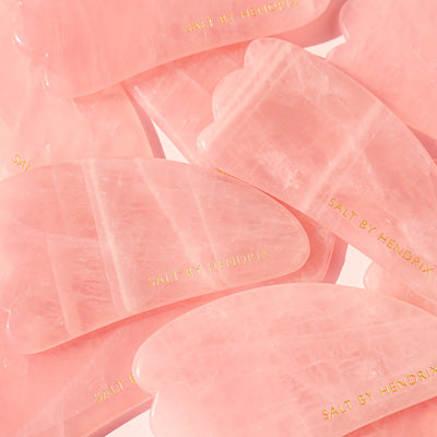 SALT BY HENDRIX GUA SHA - SUNRISE - ROSE QUARTZ