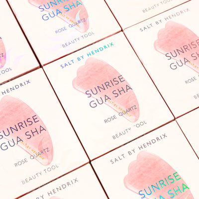 SALT BY HENDRIX GUA SHA - SUNRISE - ROSE QUARTZ