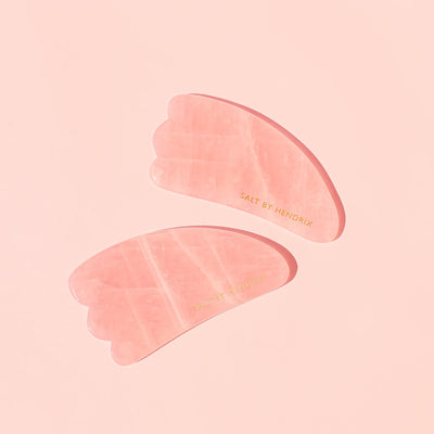 SALT BY HENDRIX GUA SHA - SUNRISE - ROSE QUARTZ