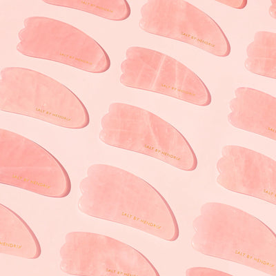 SALT BY HENDRIX GUA SHA - SUNRISE - ROSE QUARTZ