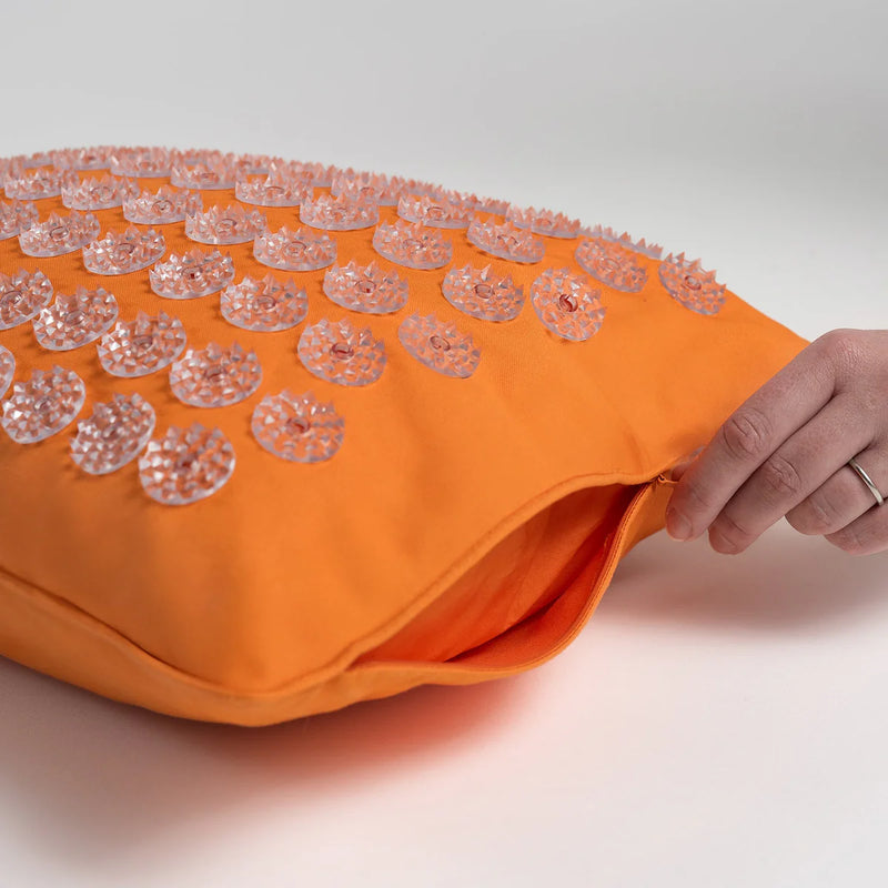 SHAKTI PREMIUM ACUPRESSURE PILLOW ORANGE