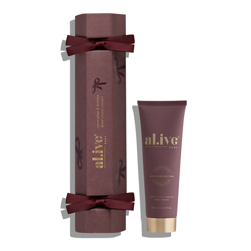 AL.IVE BODY SWEET PLUM & BERRIES HAND CREAM CRACKER