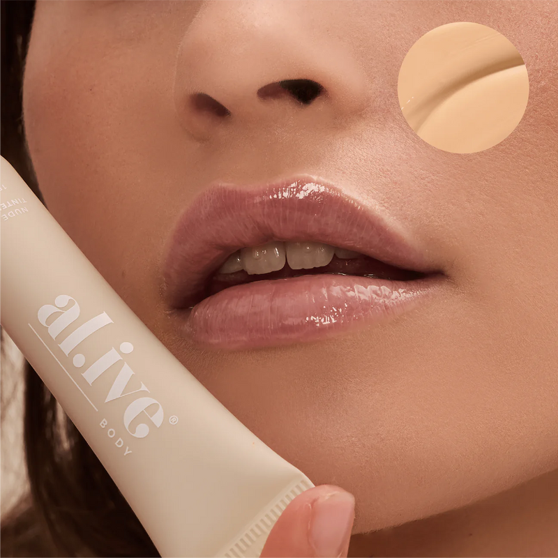 AL.IVE BODY TINTED LIP BUTTER- NUDE COCONUT