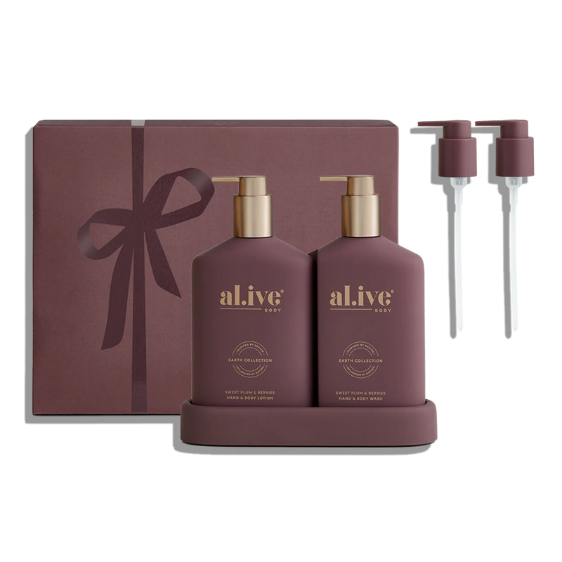 AL.IVE BODY TRANSFORMATIVE WASH & LOTION DUO SWEET PLUM & BERRIES