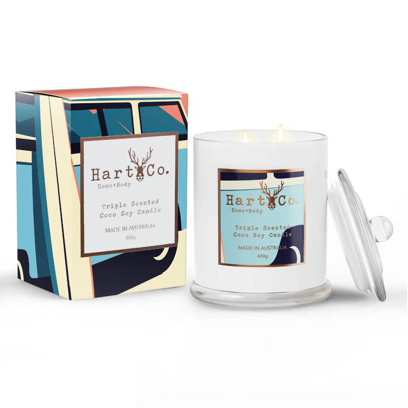 HART CO CANDLE LEMONGRASS & GINGER