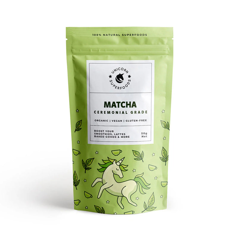 UNICORN SUPERFOODS CEREMONIAL MATCHA POWDER 60G