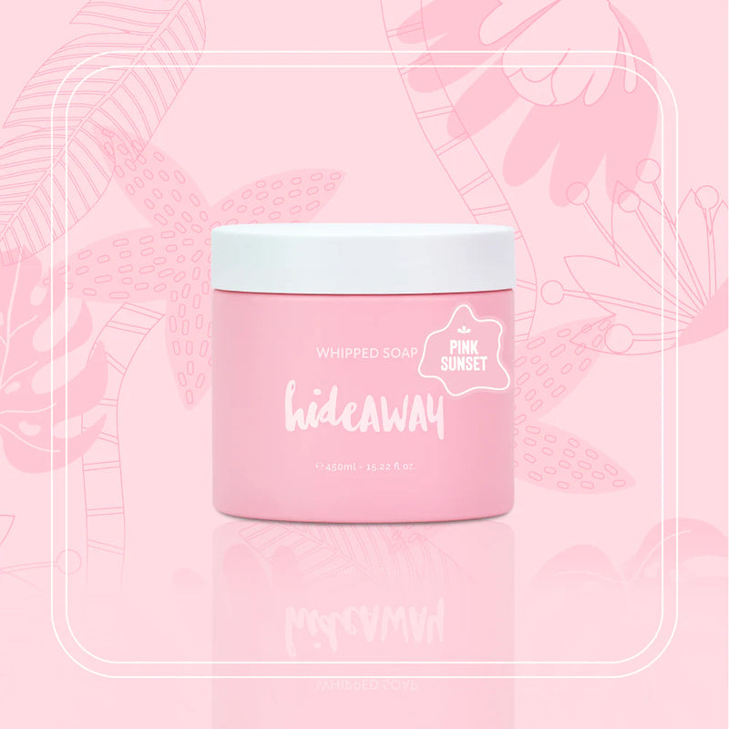 HIDEAWAY WHIPPED SOAP PINK SUNSET