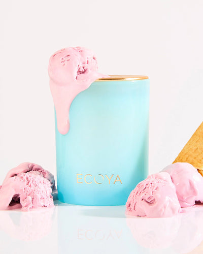 ECOYA MADISON CANDLE ROSEWATER & RASPBERRY