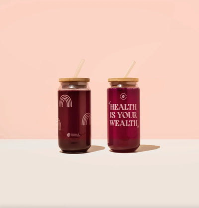 UNICORN SUPERFOODS HEALTH IS YOUR WEALTH TUMBLER
