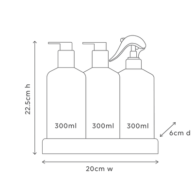 AL.IVE BODY  LEMON MYRTLE & HONEYDEW KITCHEN RITUALS GIFT SET