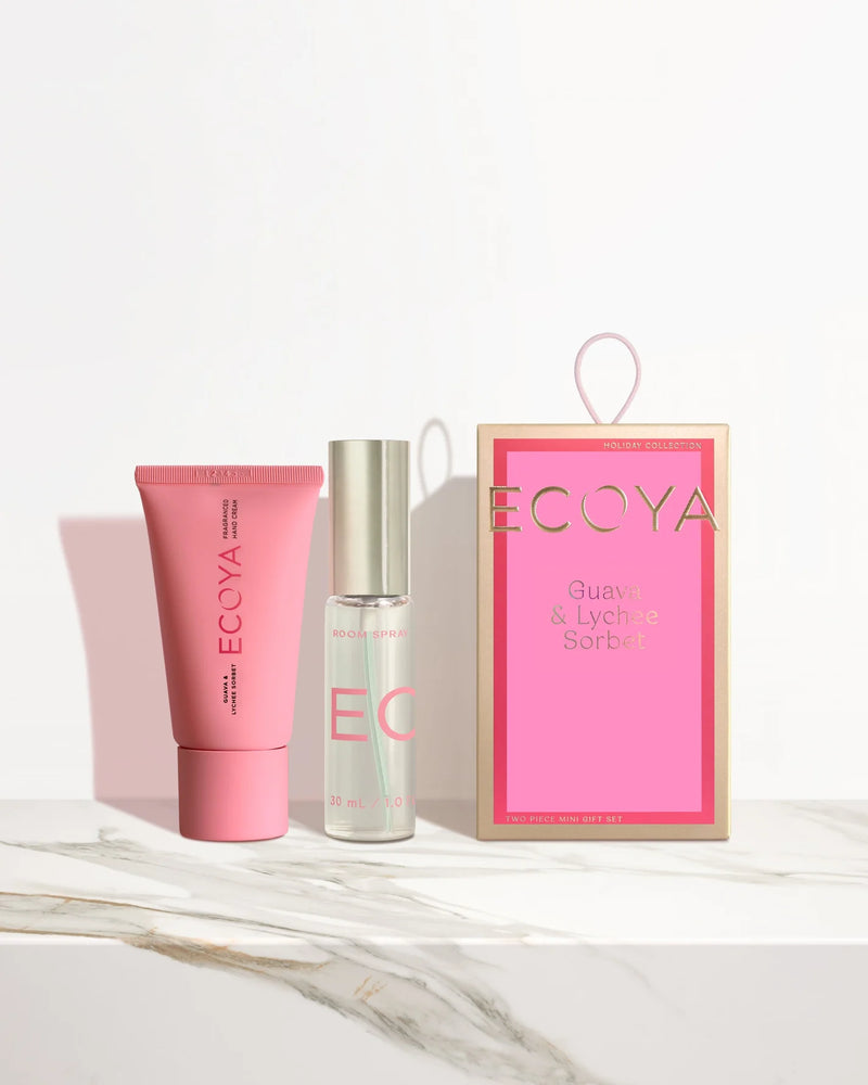 ECOYA GUAVA & LYCHEE SORBET MINI GIFT SET