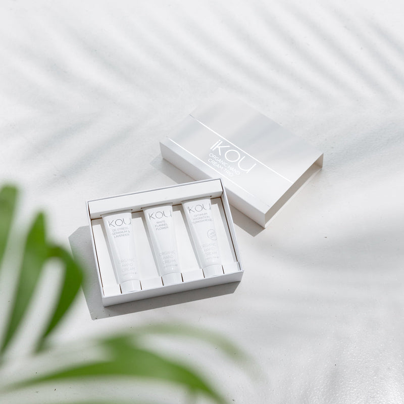 IKOU ORGANIC HAND CREAM TRIO