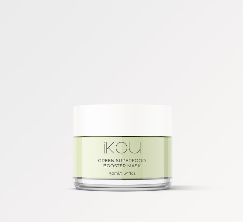 IKOU GREEN SUPERFOOD BOOSTER MASK