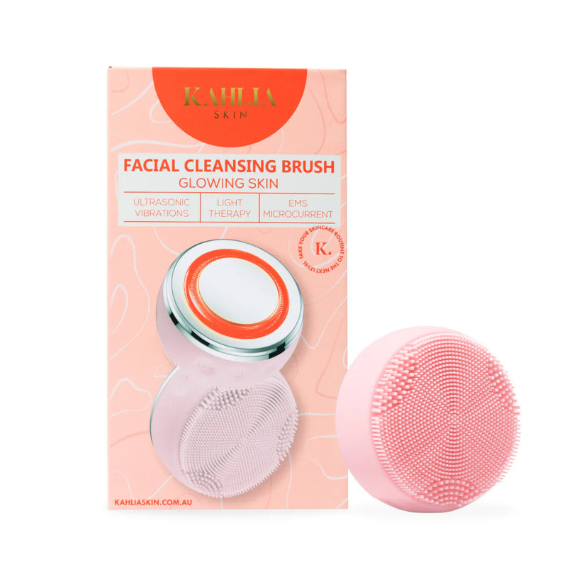 KAHLIA SKIN LED FACIAL CLEANSING BRUSH
